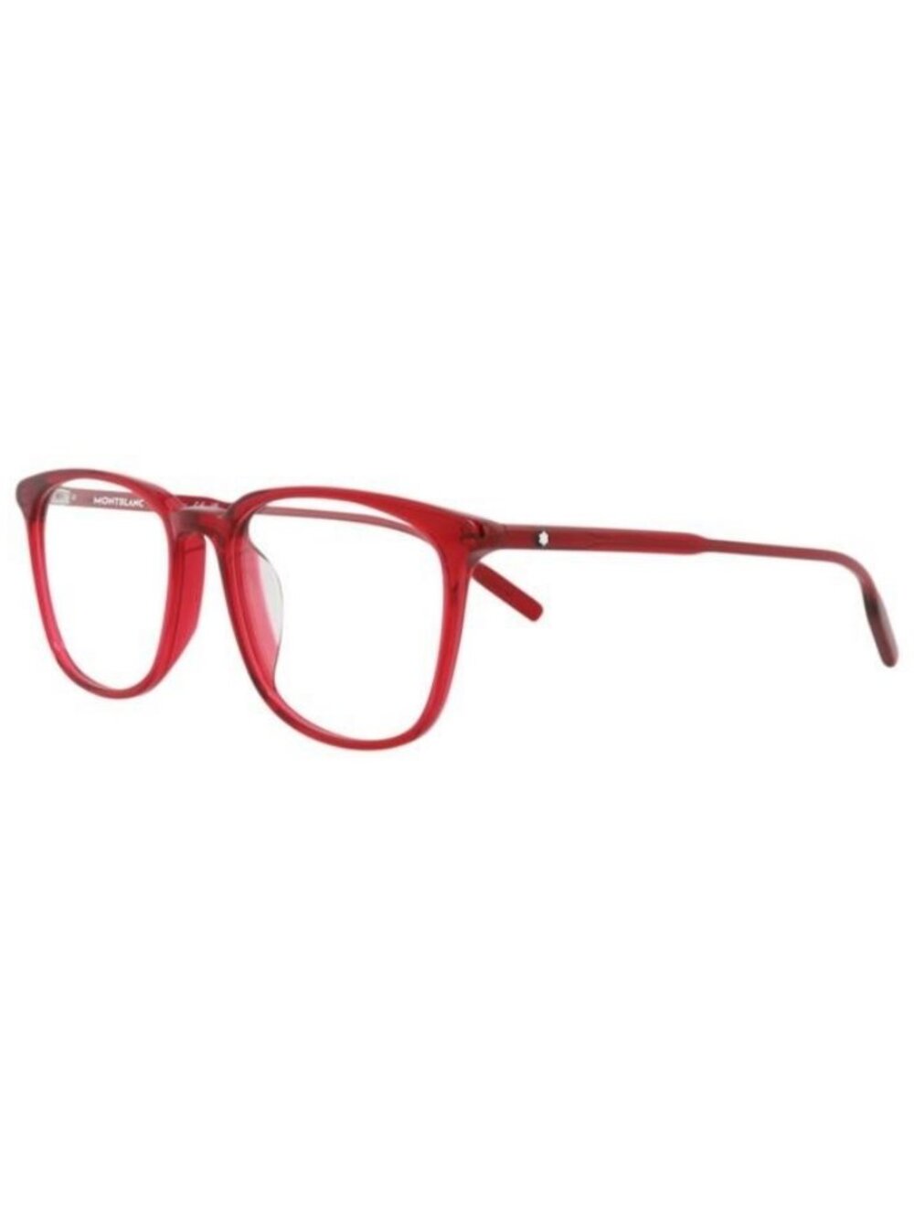 New Montblanc Mens Square/Rectangle Burgundy Burgundy Transparent Fashion Design